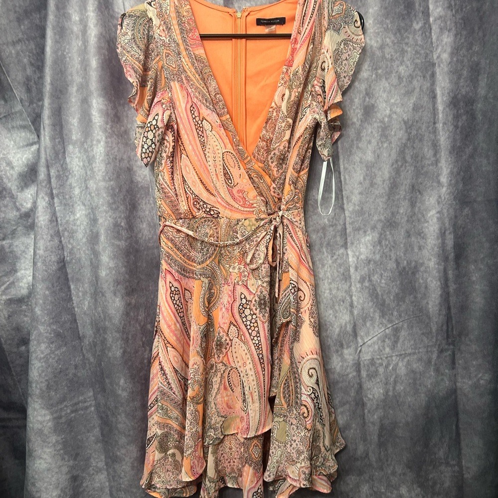 Paisley Wrap Dress
